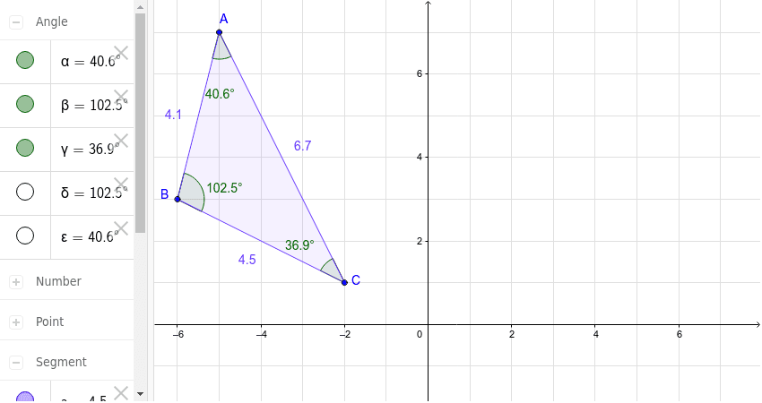 GeoGebra Applet