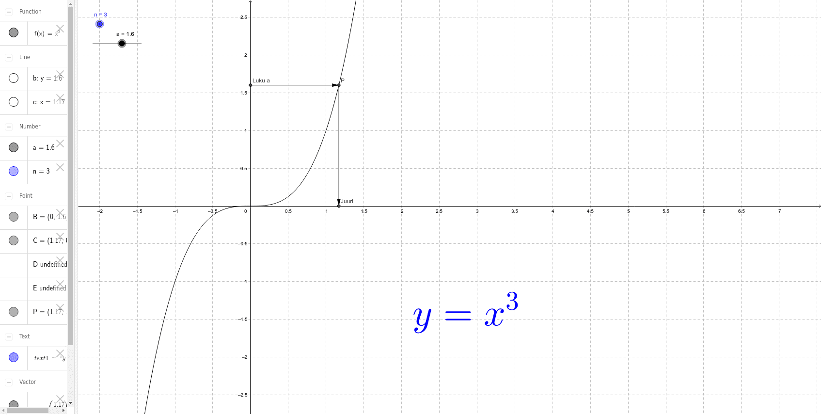 GeoGebra Applet