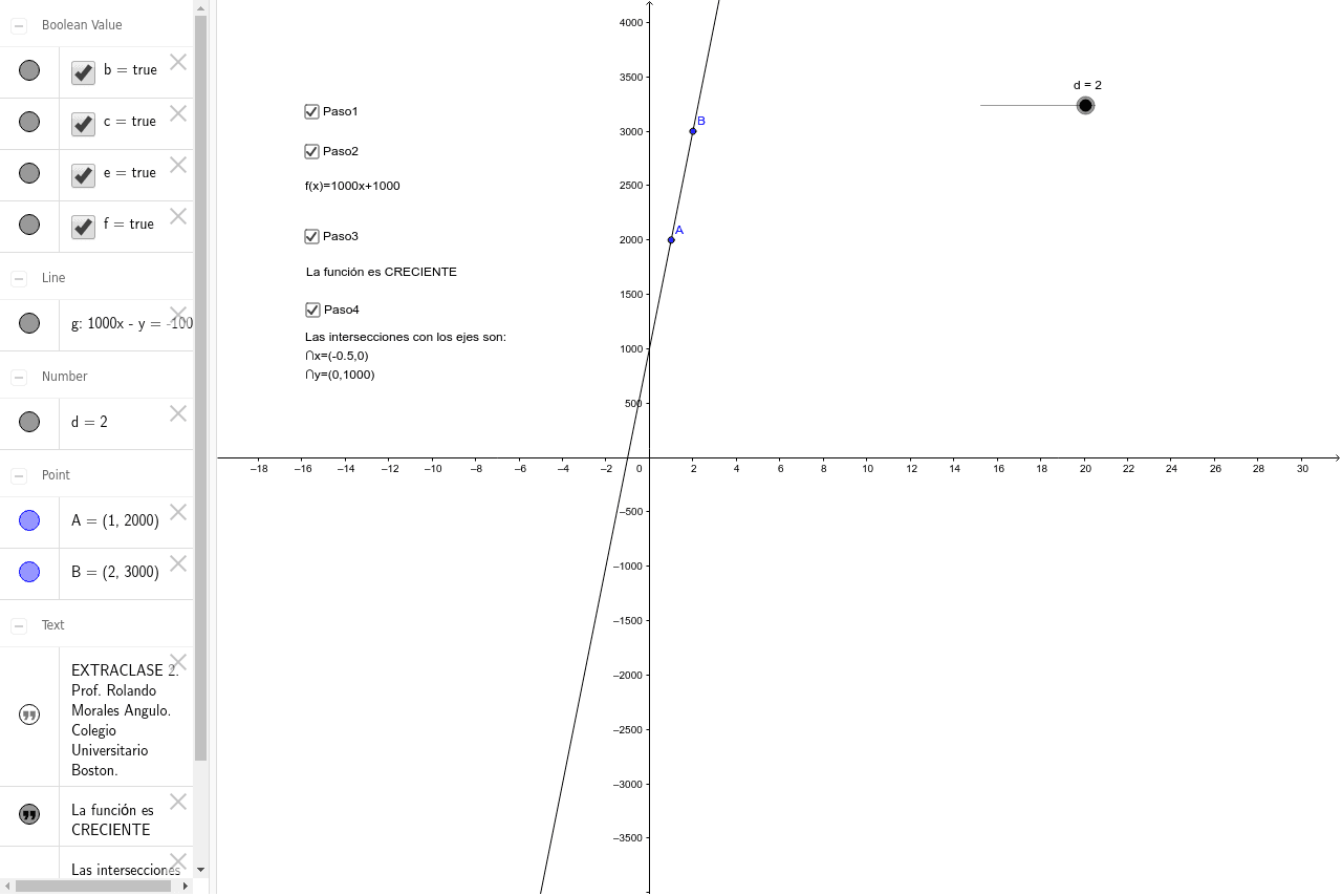 GeoGebra Applet