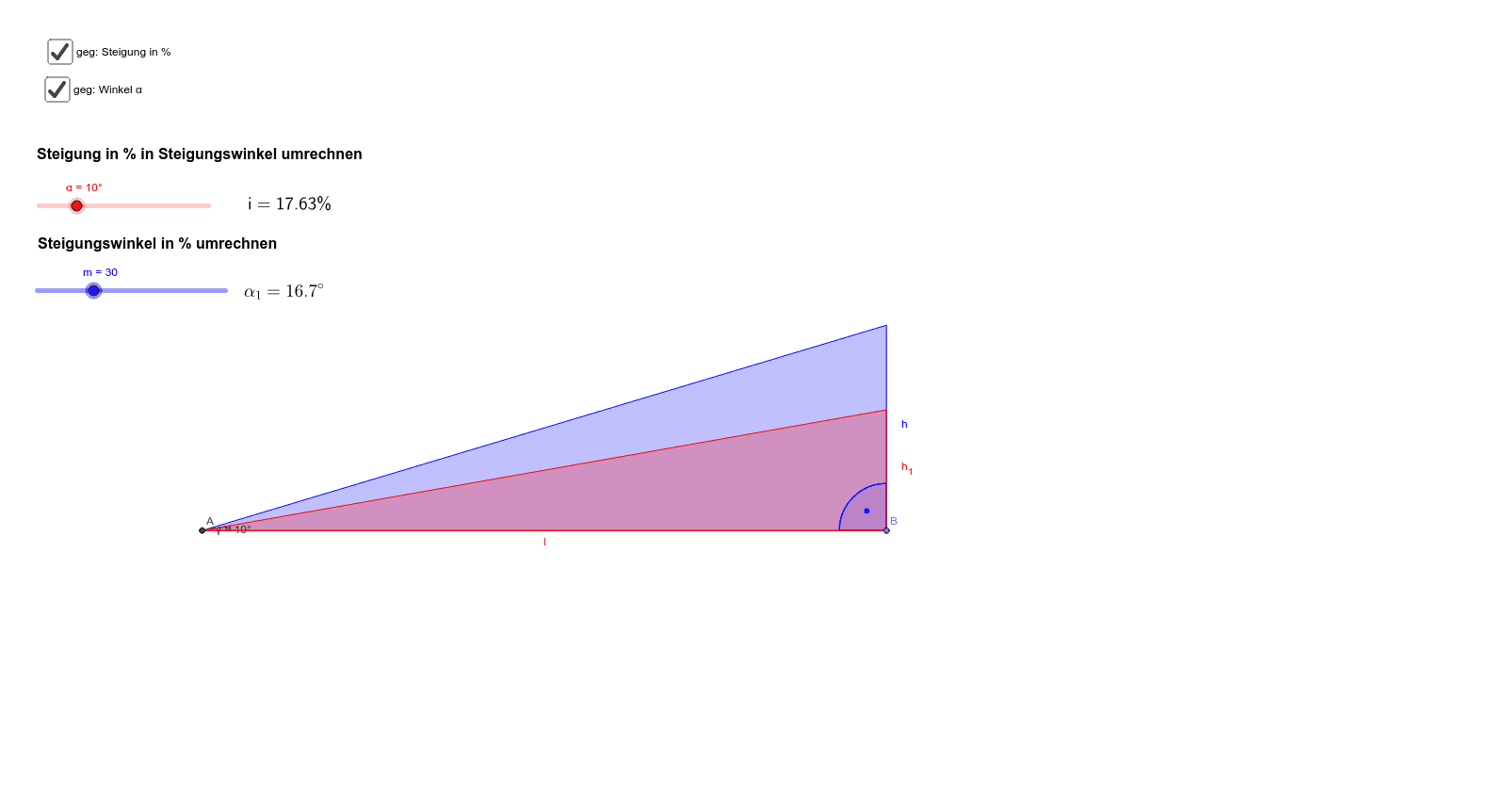 GeoGebra Applet
