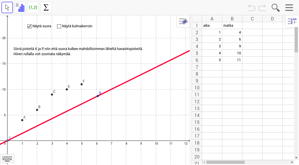 GeoGebra Applet