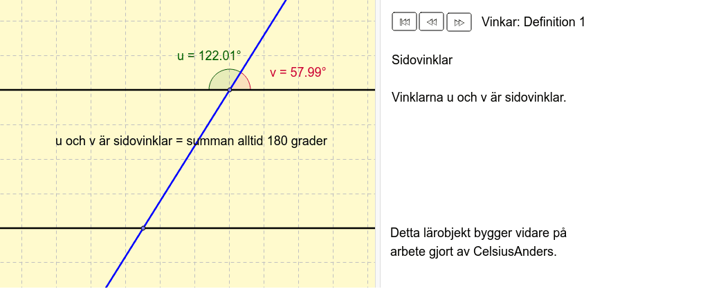 GeoGebra Applet