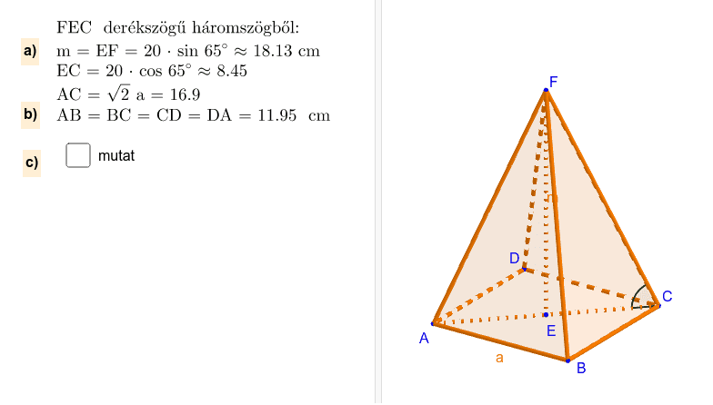 GeoGebra Applet
