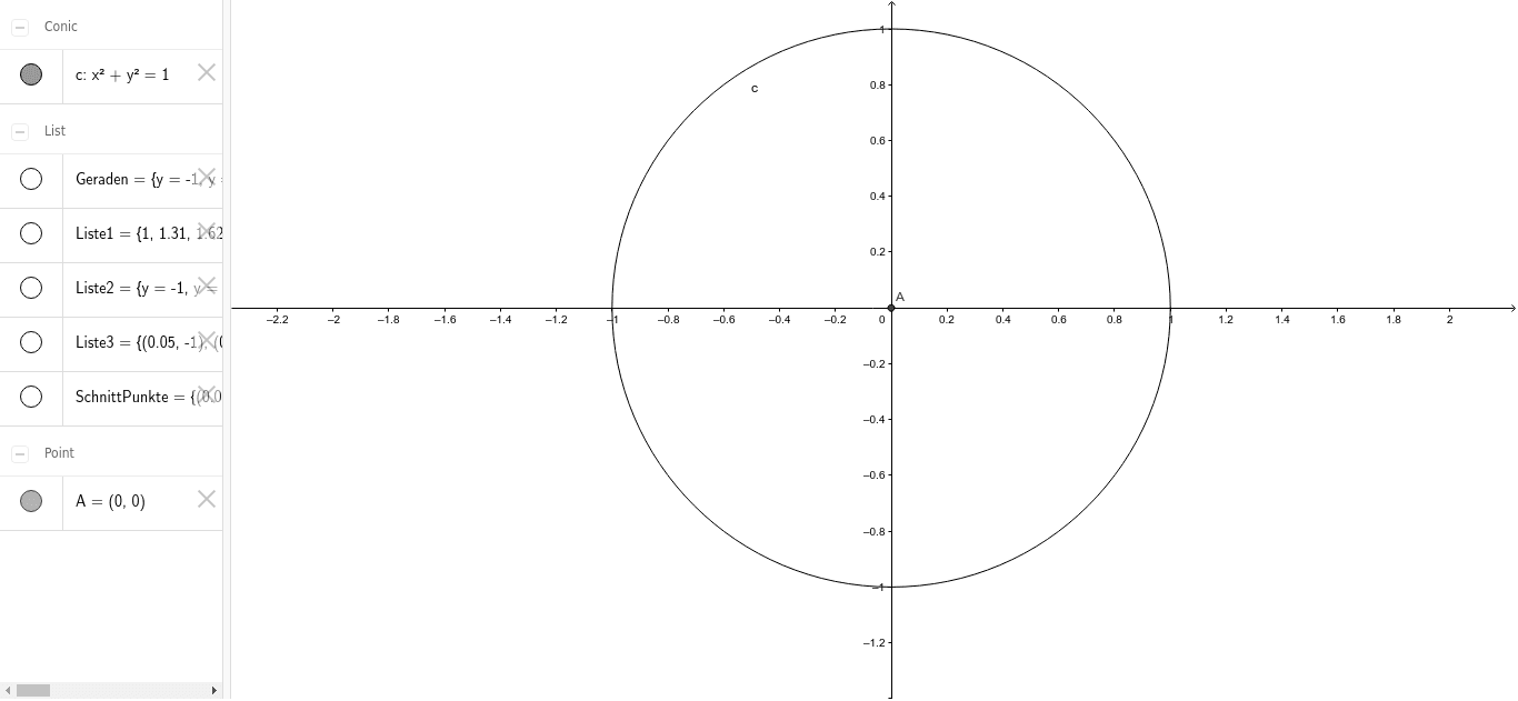 GeoGebra Applet