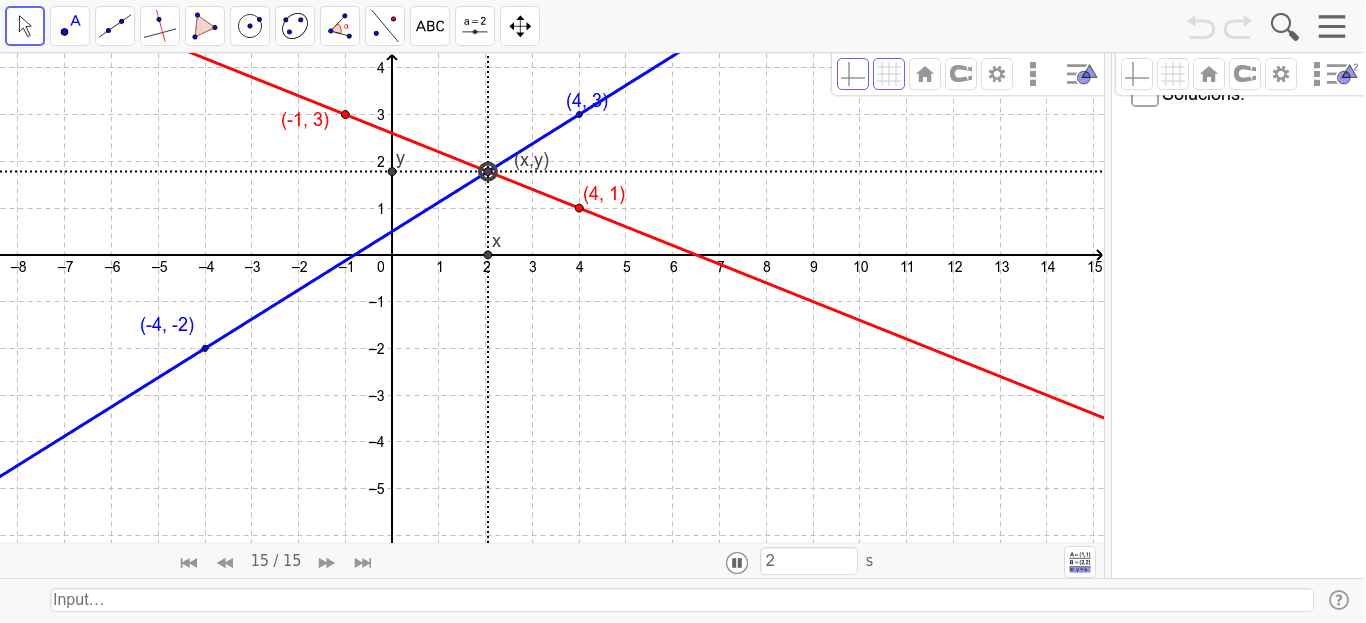 GeoGebra Applet