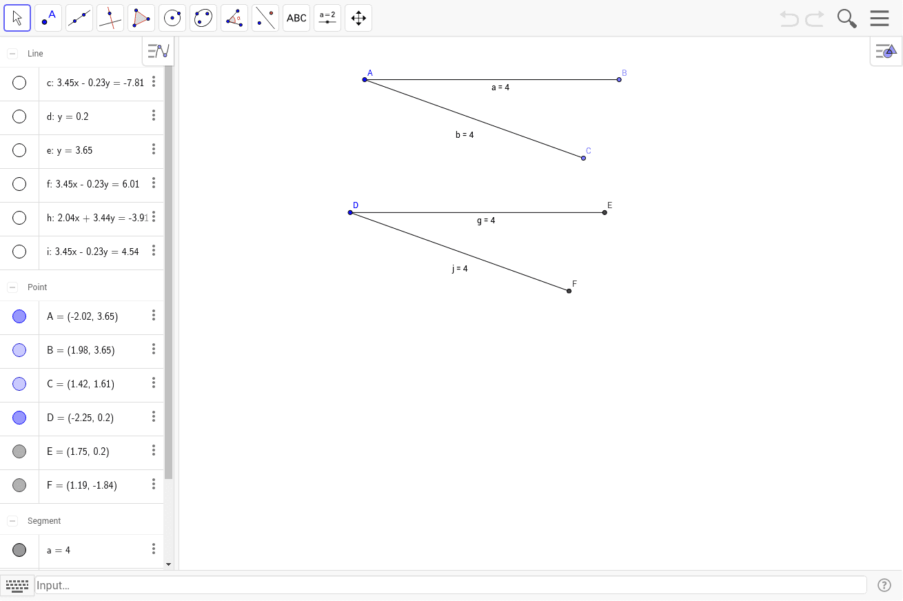 GeoGebra Applet