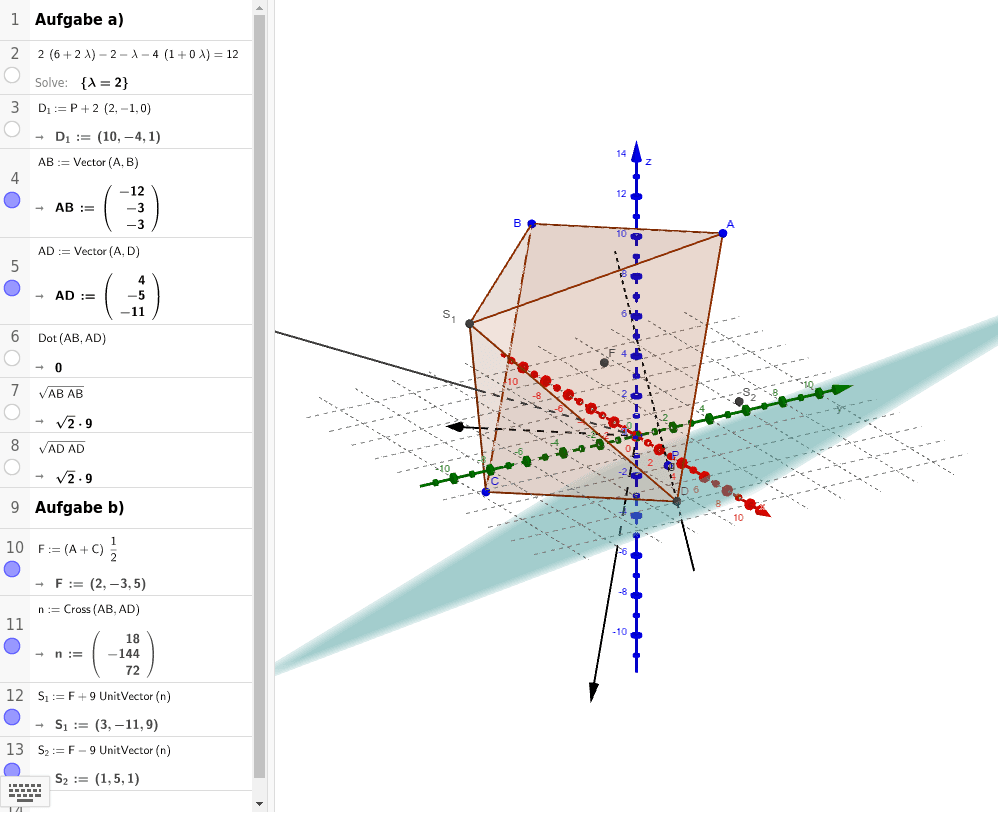 GeoGebra Applet