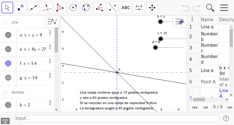 GeoGebra Applet