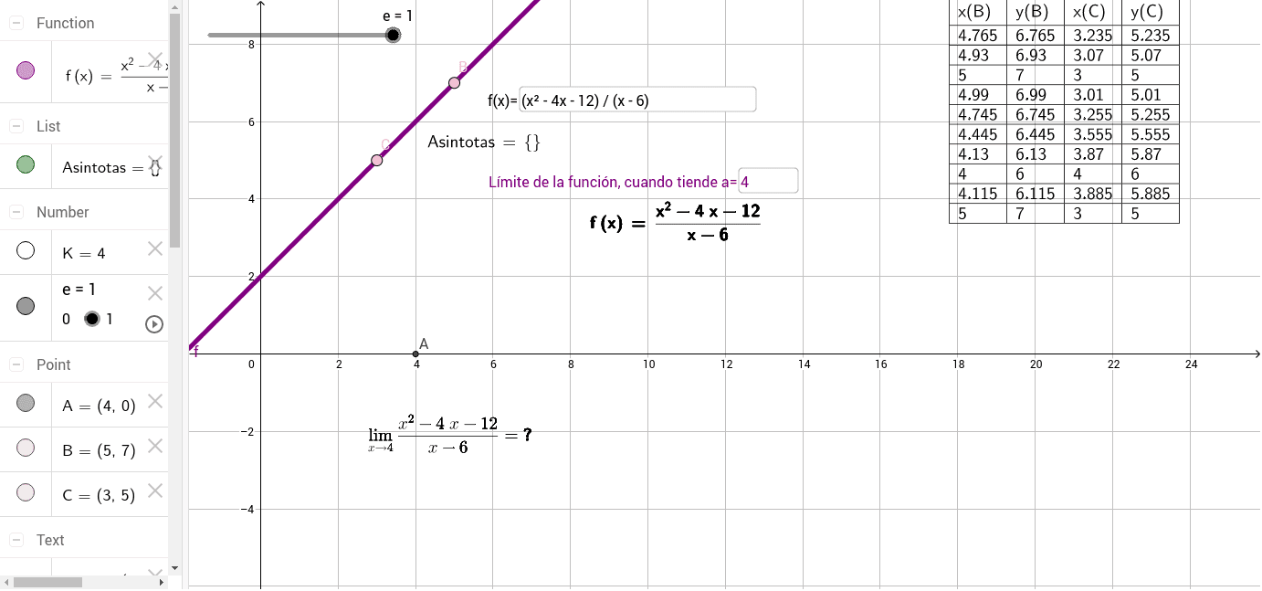 GeoGebra Applet