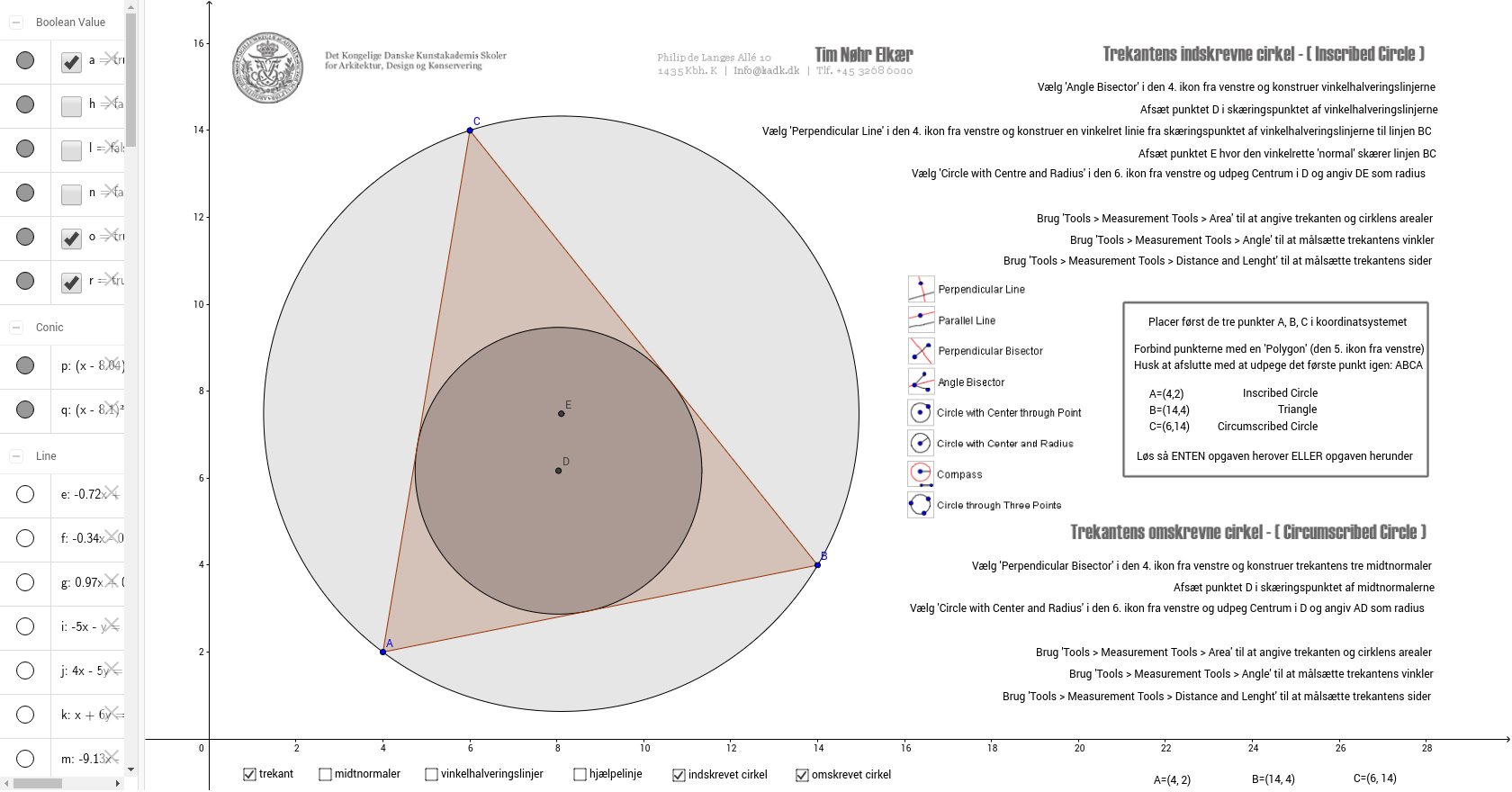 GeoGebra Applet