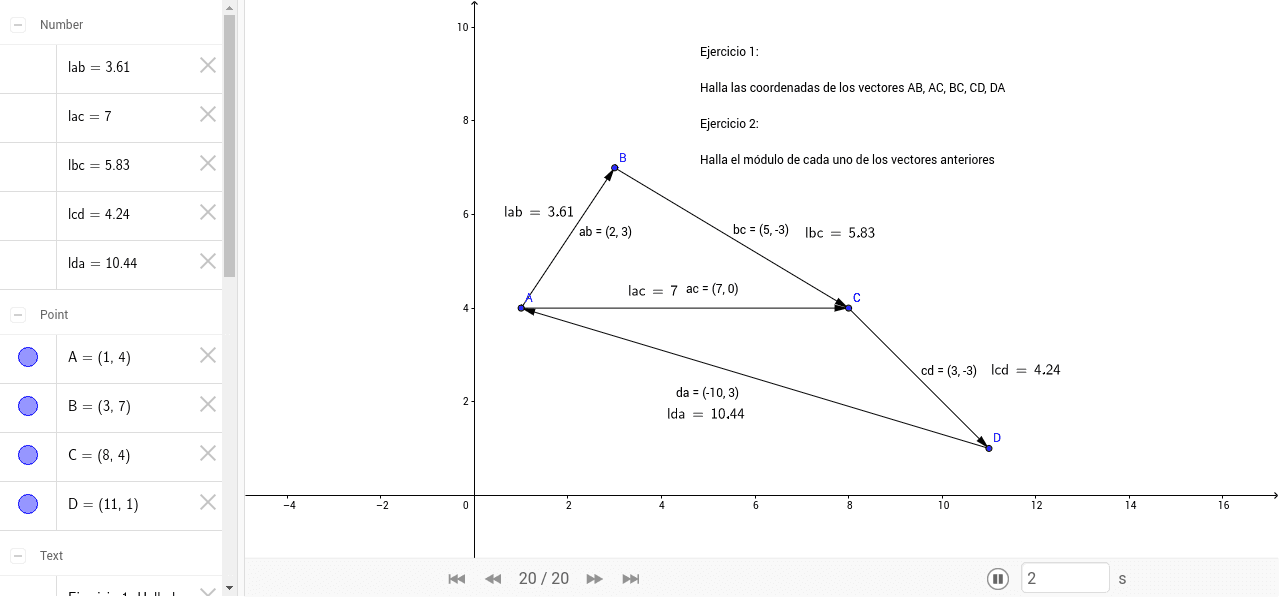 GeoGebra Applet