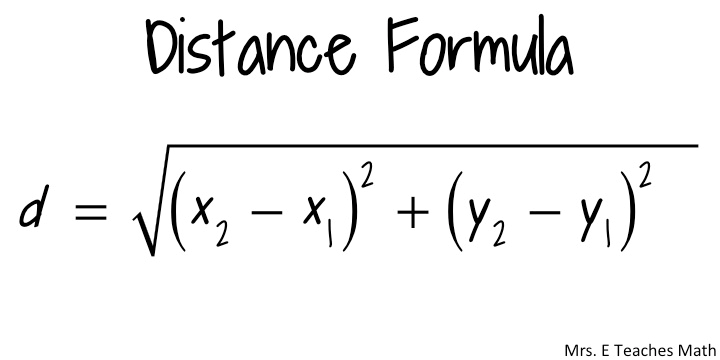 Distance Formula 