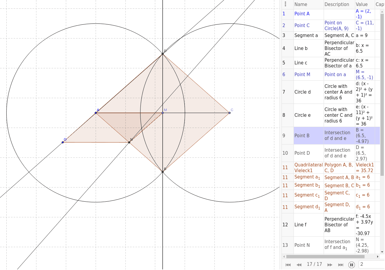 GeoGebra Applet