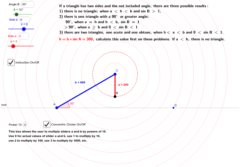 GeoGebra Applet