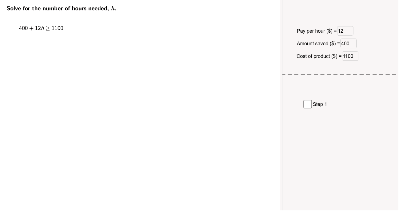 GeoGebra Applet