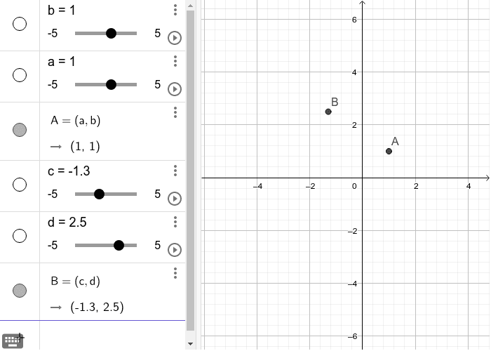 Lab 3: The Taxicab Metric – GeoGebra