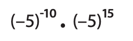 -5[sup]-5[/sup]