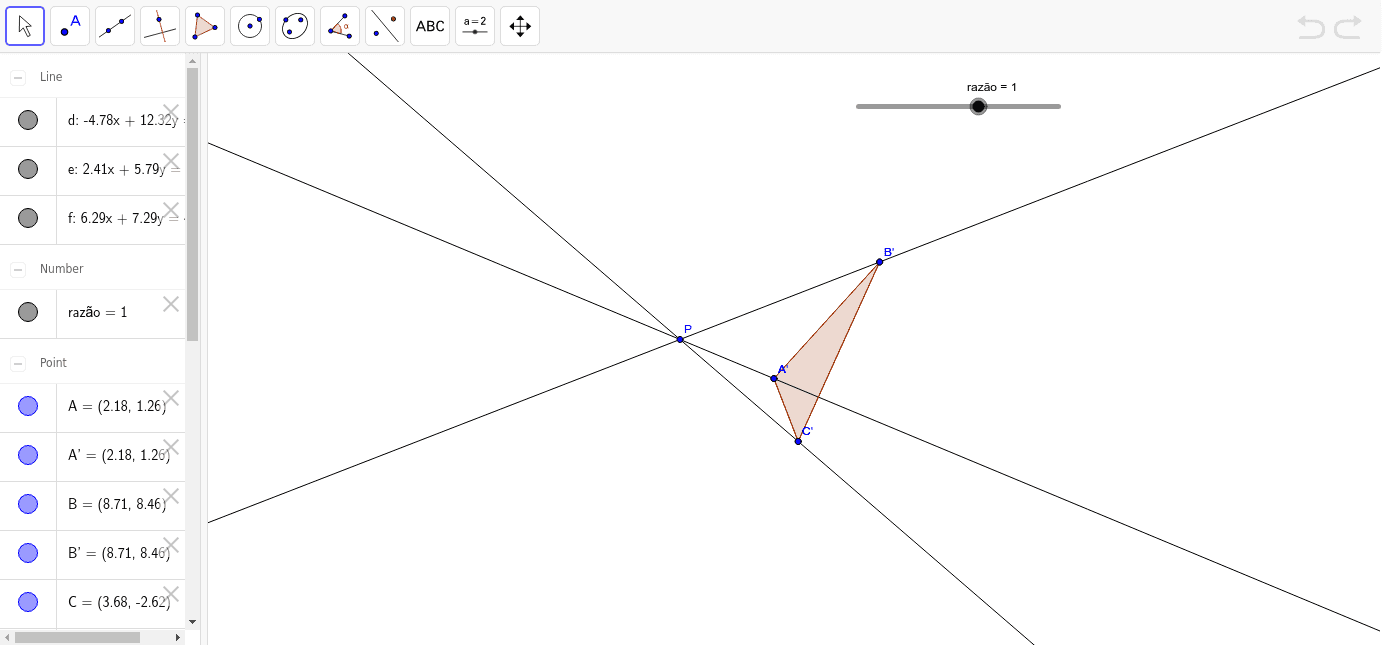 GeoGebra Applet