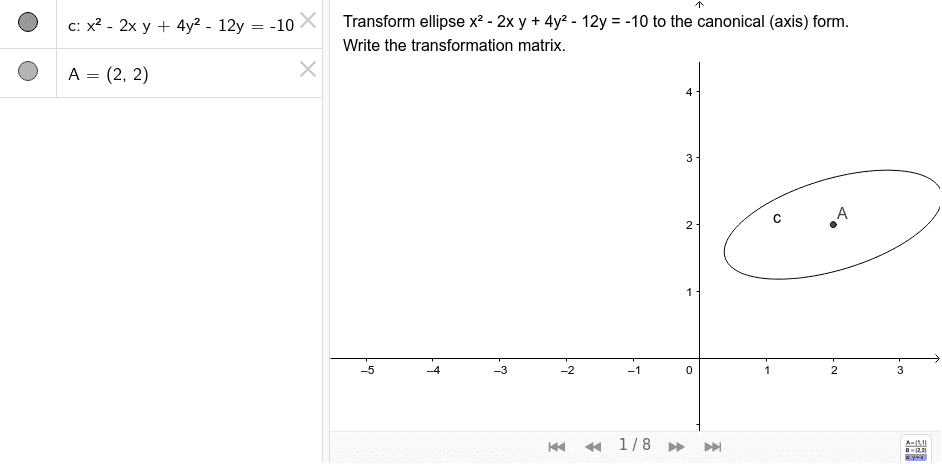 GeoGebra Applet