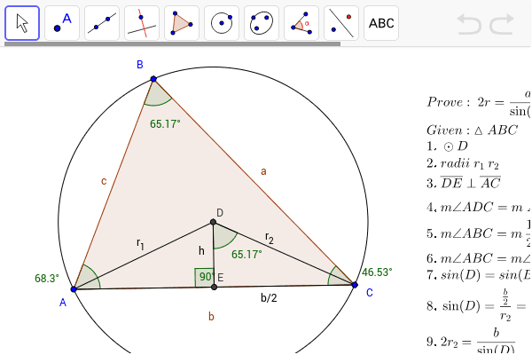 GeoGebra Applet