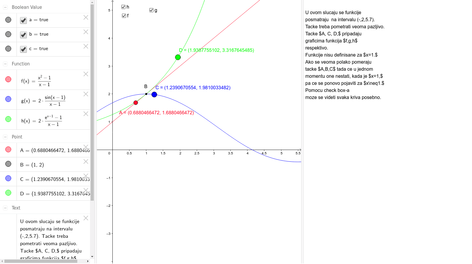 GeoGebra Applet