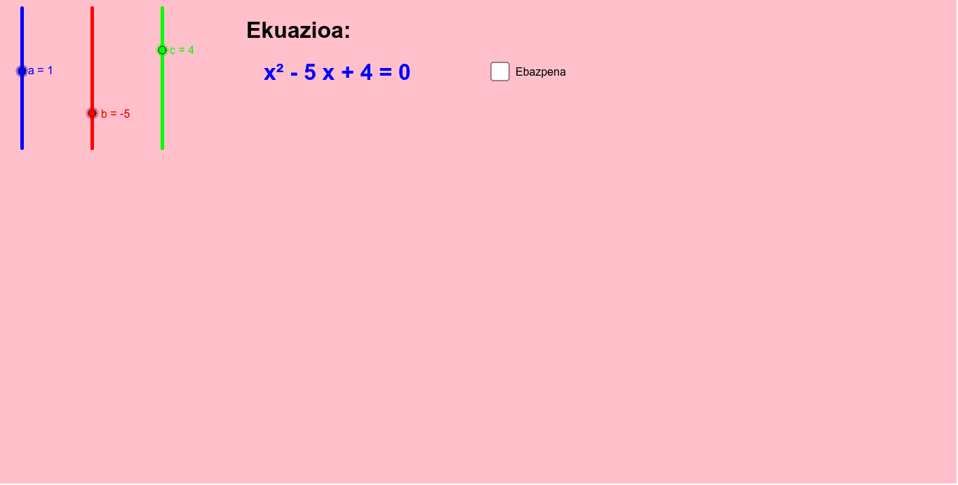 GeoGebra Applet