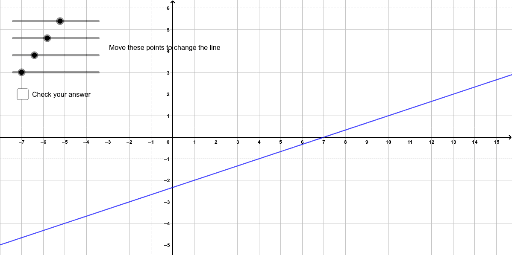 Random Line Generator – GeoGebra