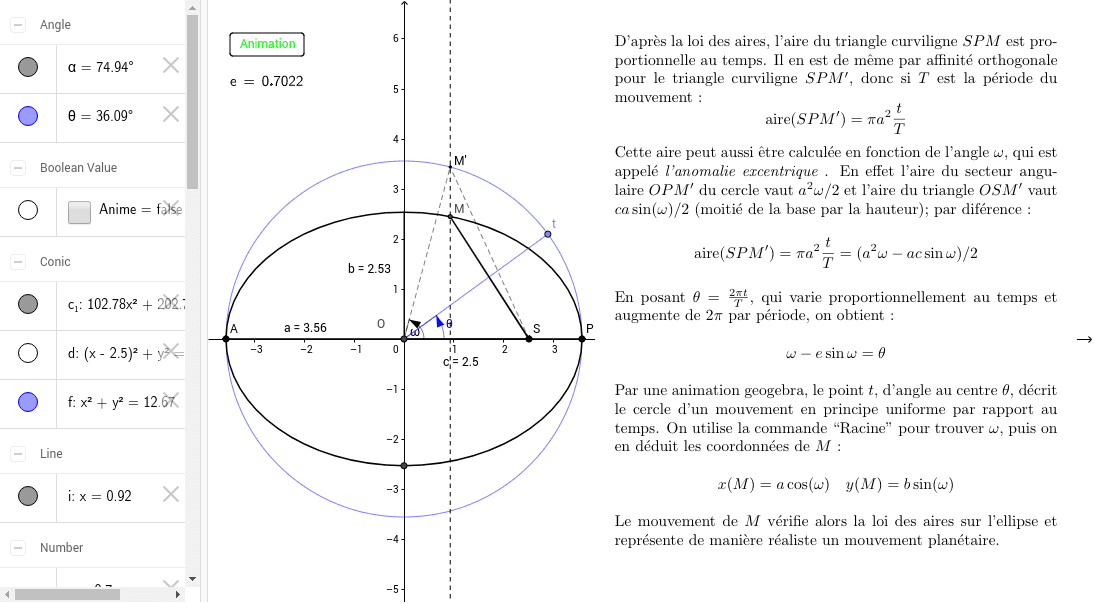 GeoGebra Applet