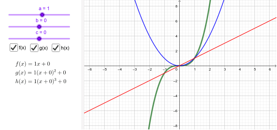 GeoGebra Applet
