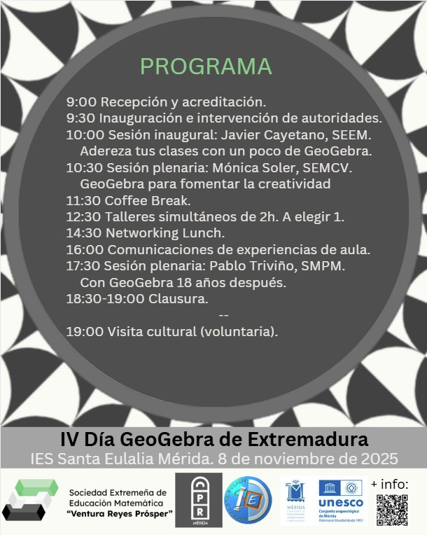 Programa Día GeoGebra 2025
