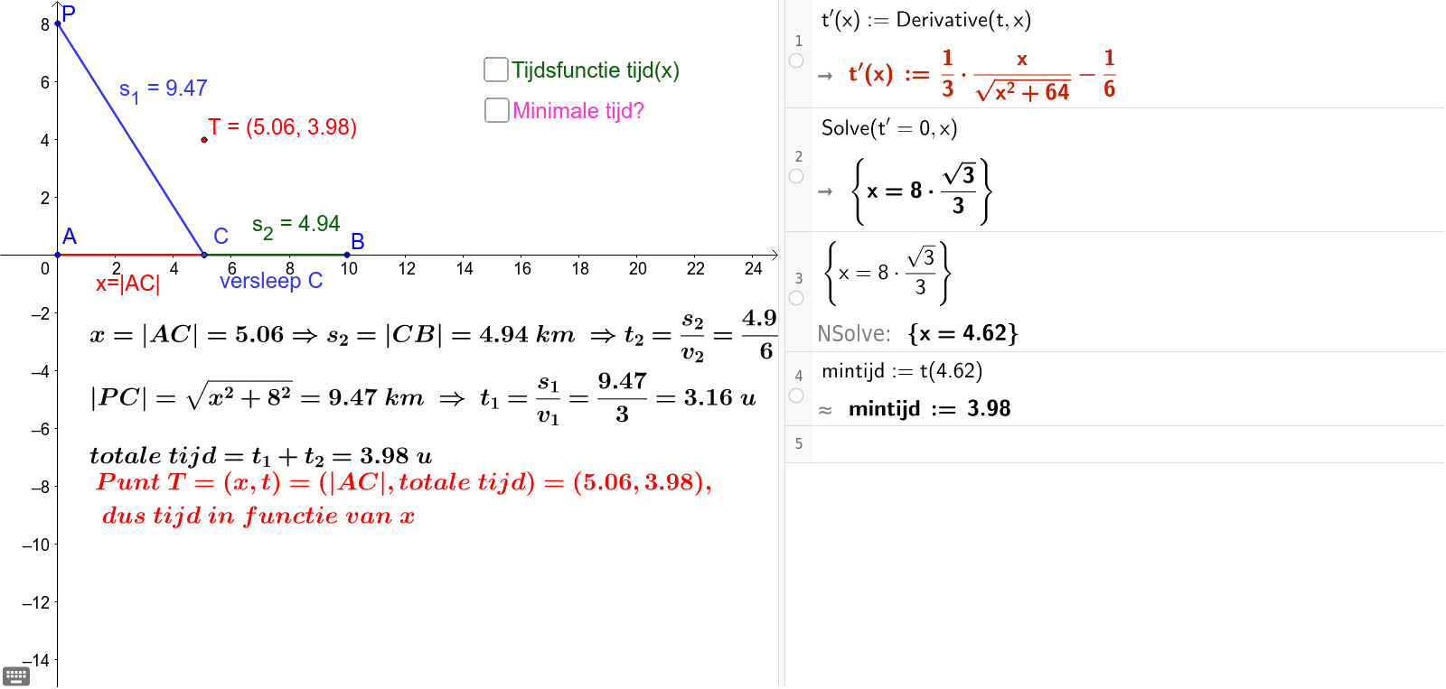 GeoGebra Applet