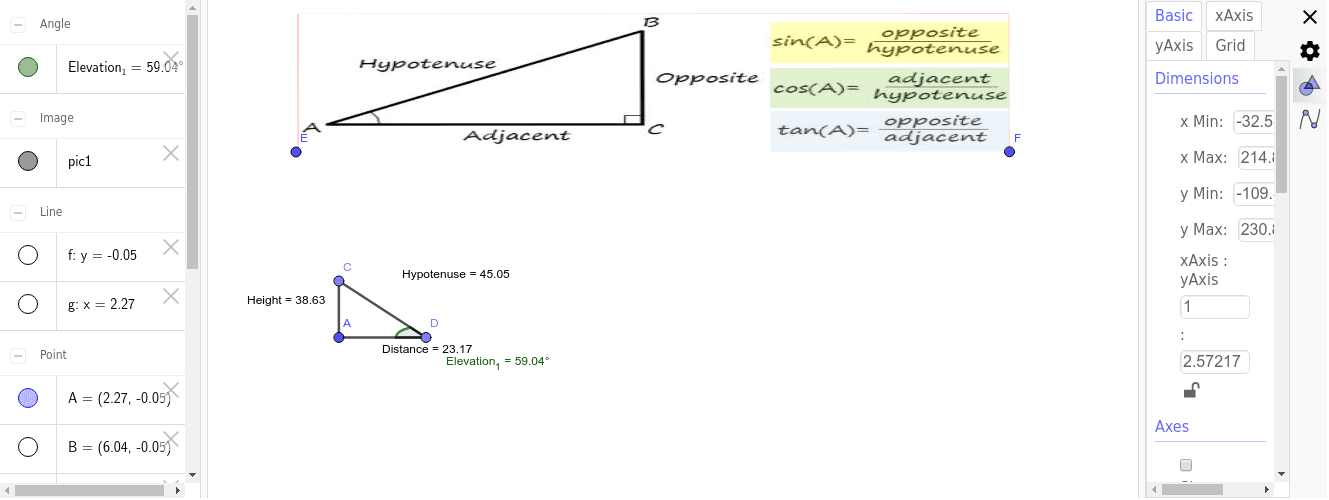GeoGebra Applet