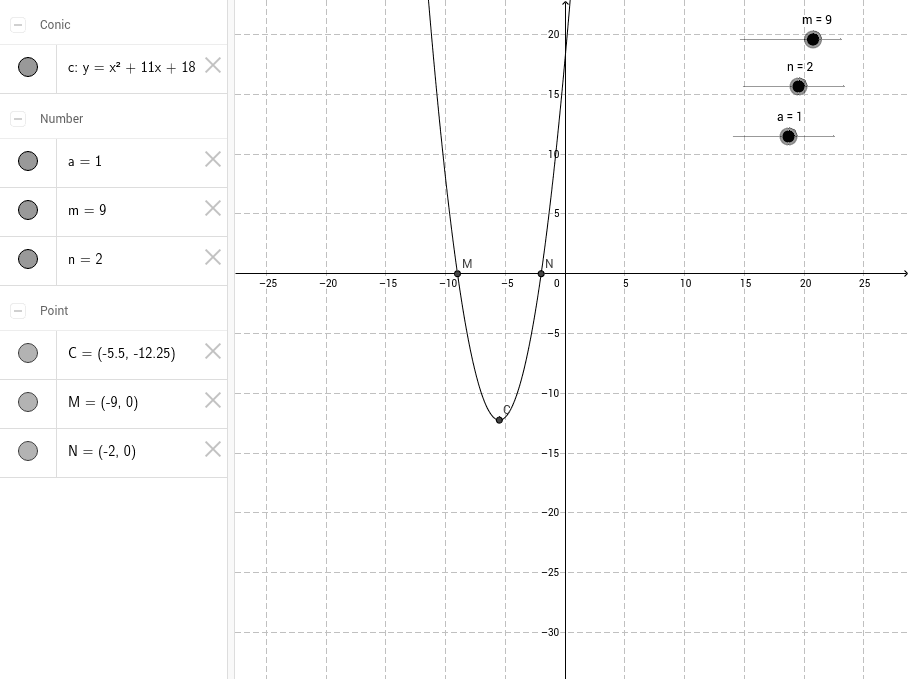 GeoGebra Applet