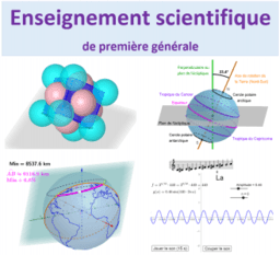 Enseignement scientifique de première générale.