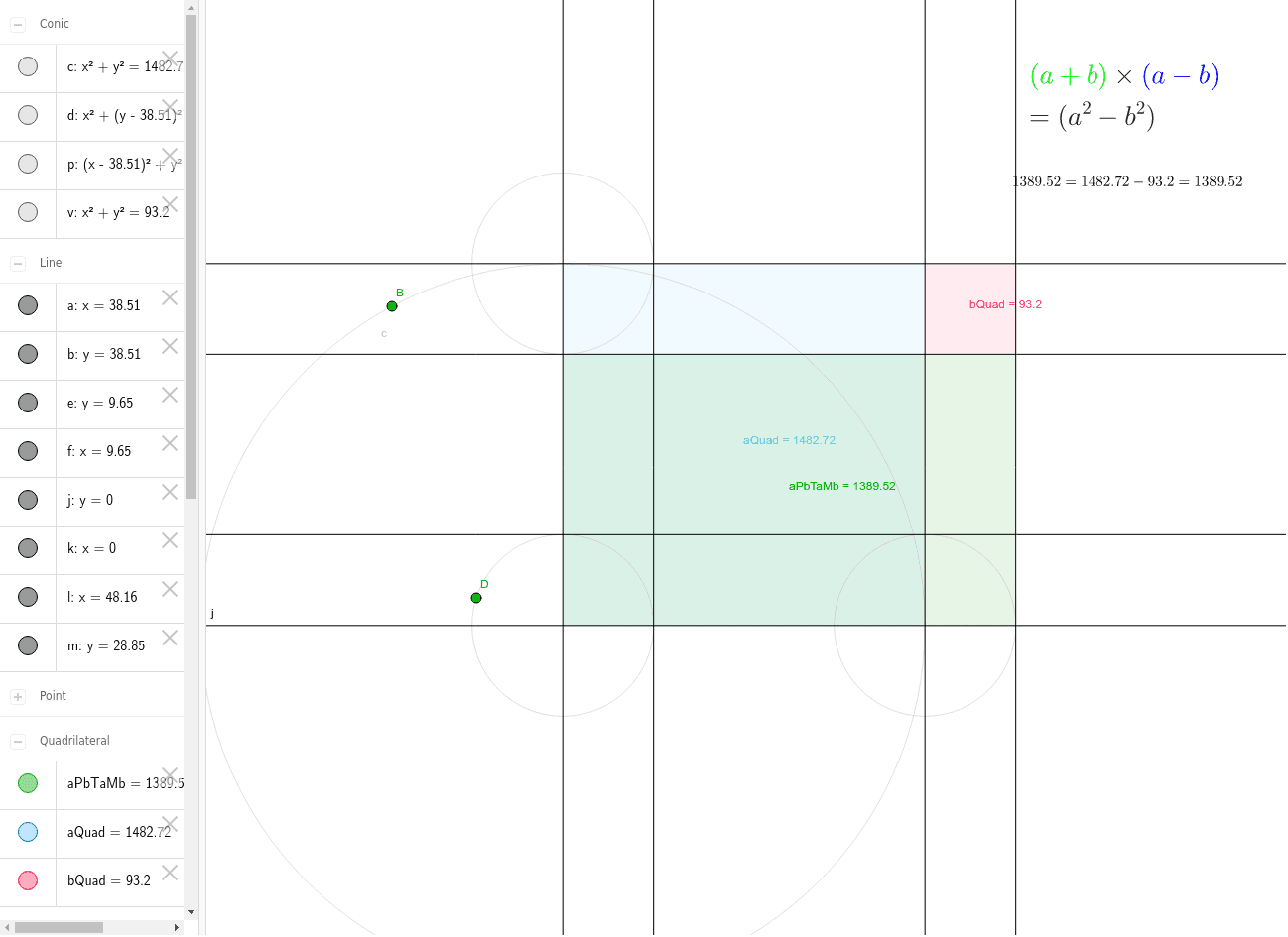 GeoGebra Applet