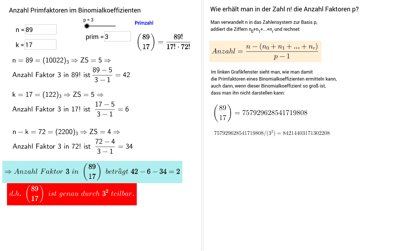 GeoGebra Applet