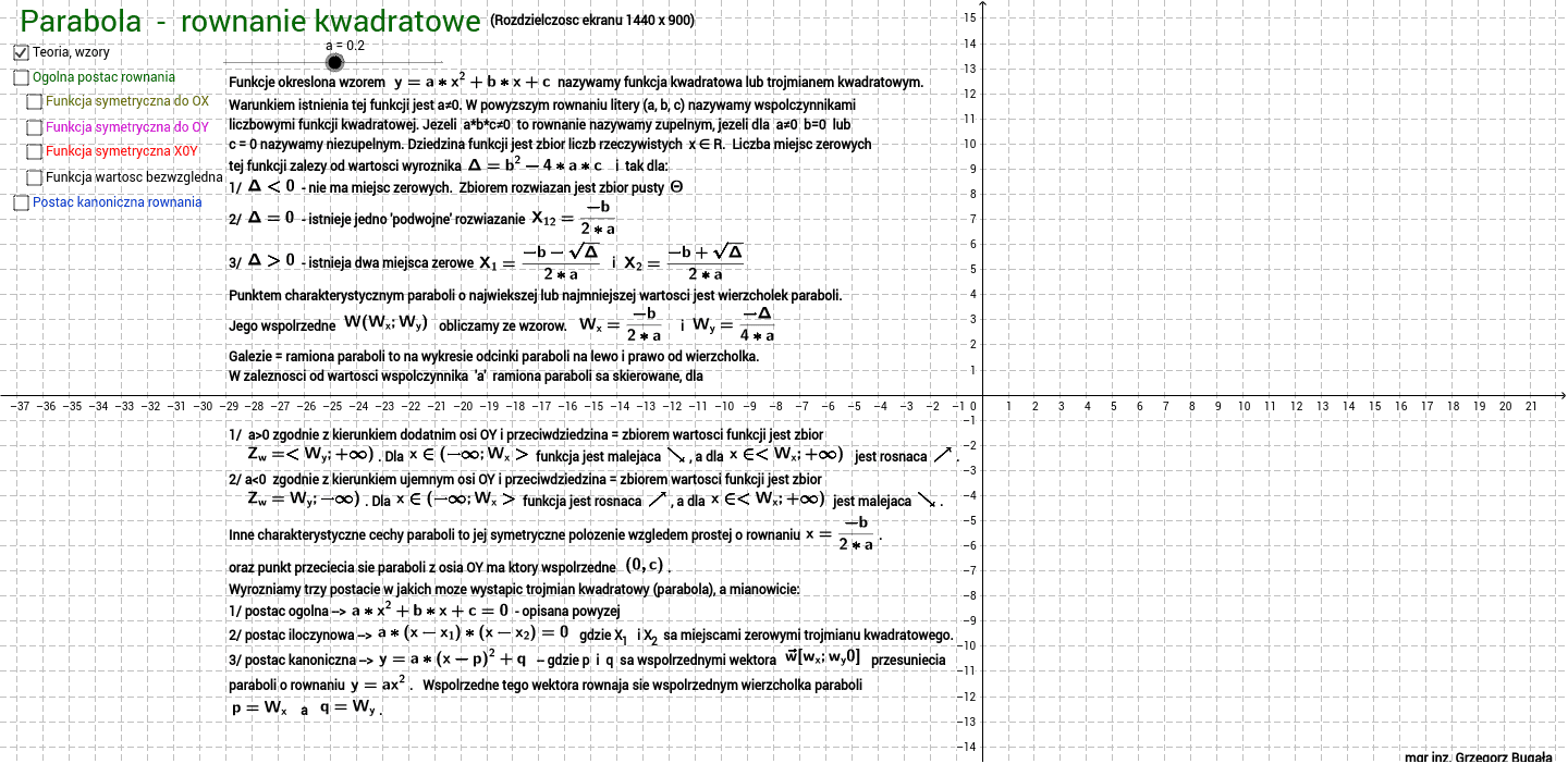 GeoGebra Applet