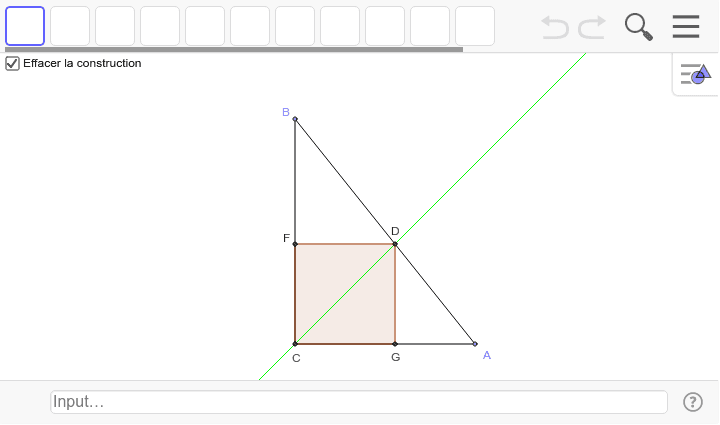GeoGebra Applet