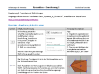 GeoGebra M4 Pyramide und 3D