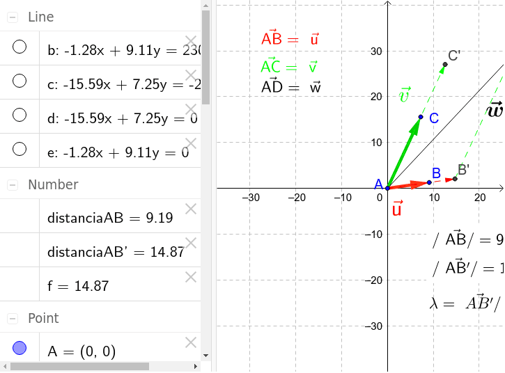 GeoGebra Applet