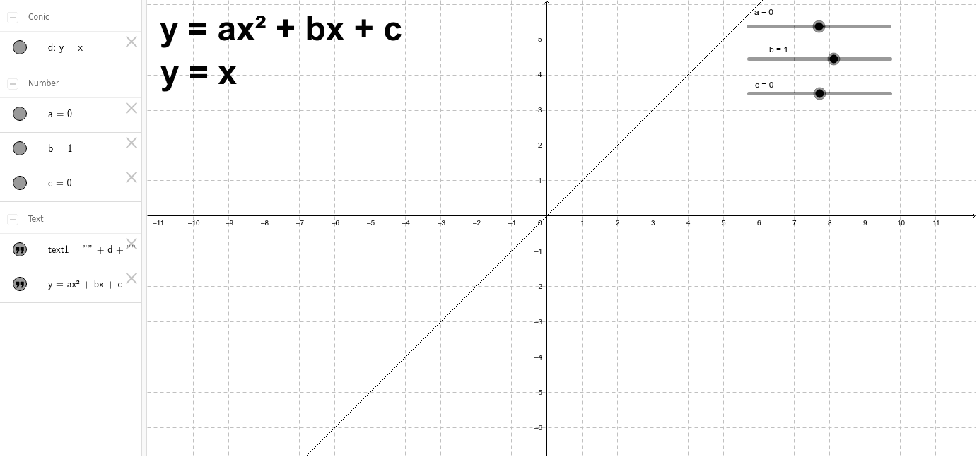 GeoGebra Applet