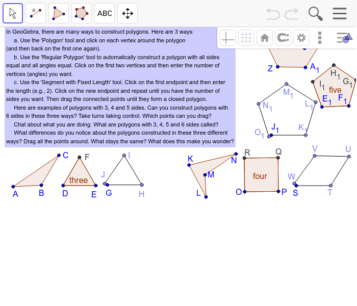 GeoGebra Applet
