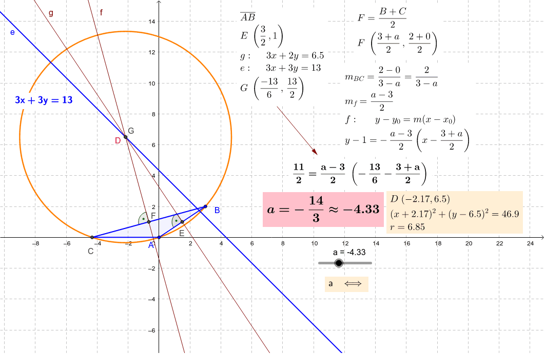 GeoGebra Applet