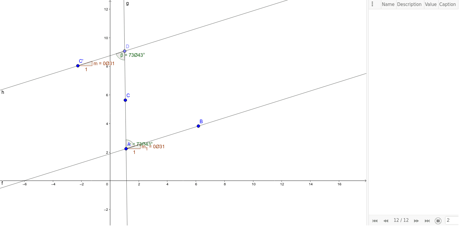 Converse Of Alternate Interior Angles Theorem Geogebra