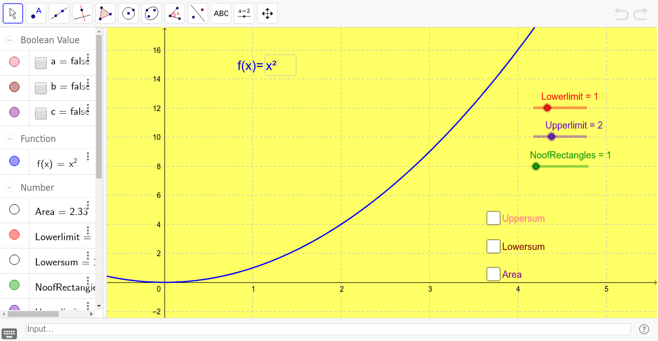 GeoGebra Applet