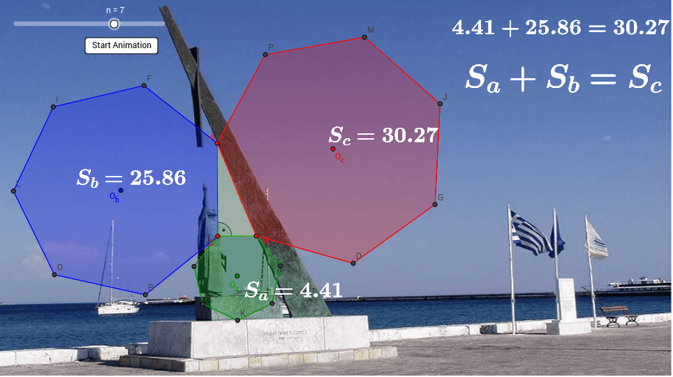 Теорема на Питагор (3). – GeoGebra