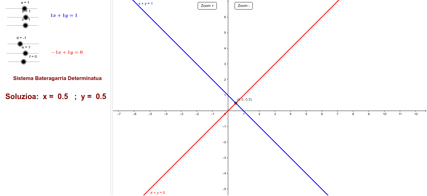 GeoGebra Applet