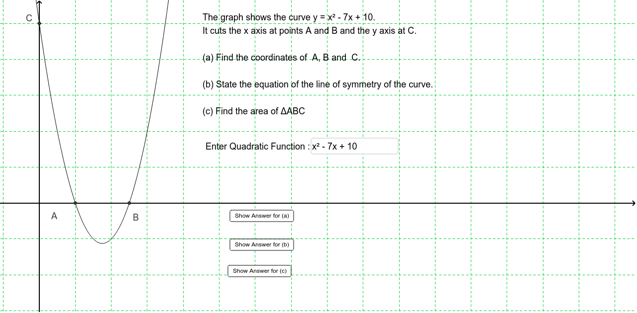 GeoGebra Applet
