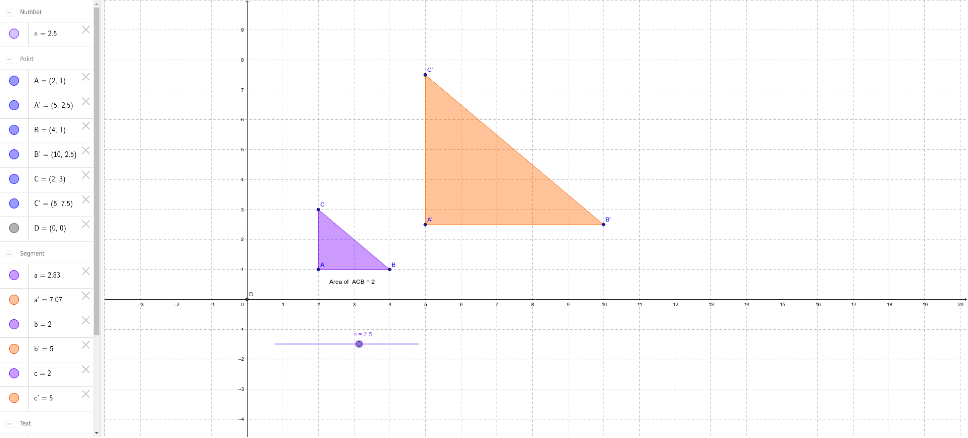 GeoGebra Applet