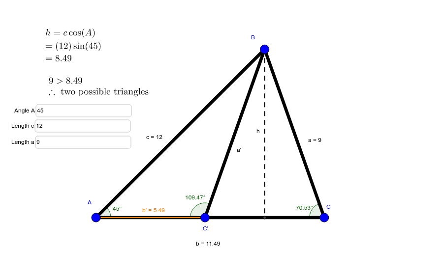 GeoGebra Applet